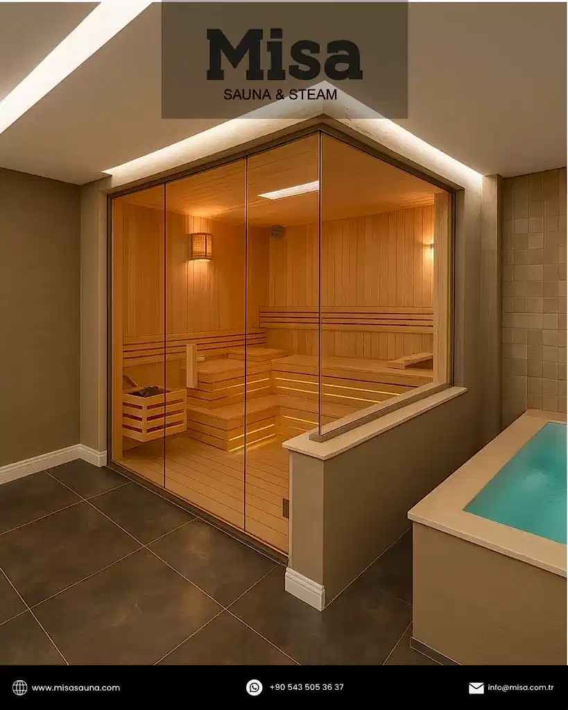 Ev Tipi Hazır Sauna